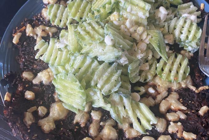 ZELŇÁKY s okurkovým salátem