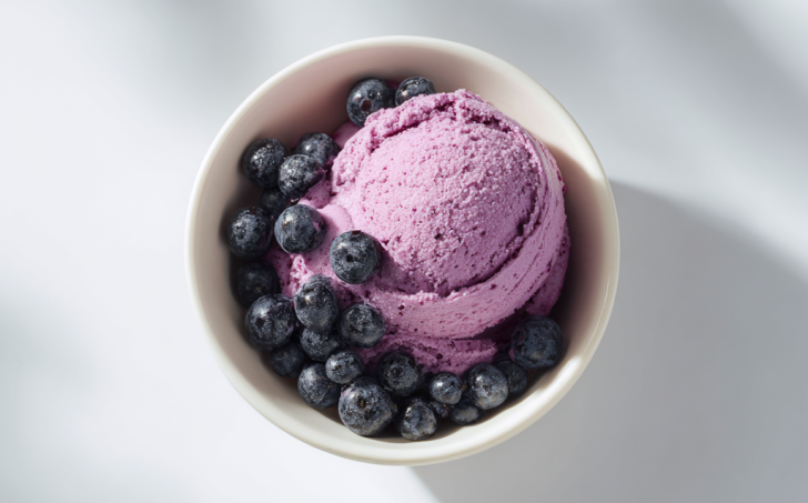 Zdravá borůvková zmrzlina za 5 minut