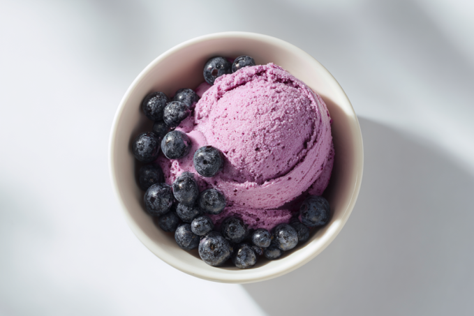 Zdravá borůvková zmrzlina za 5 minut