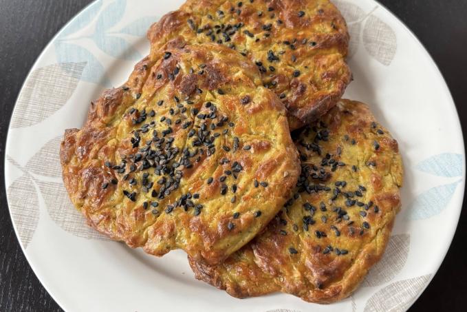 Avokádové cottage placky