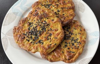 Avokádové cottage placky