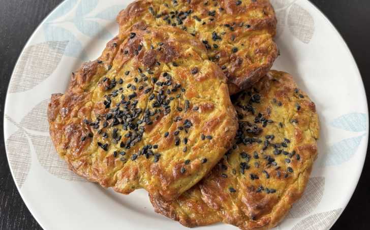 Avokádové cottage placky