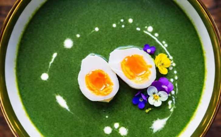 Špenátová polévka