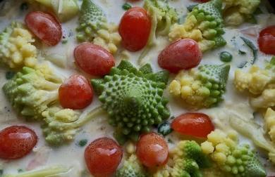 Romanesco quiche
