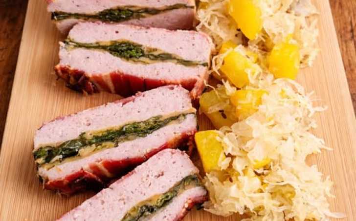 Kuřecí plněná sekaná