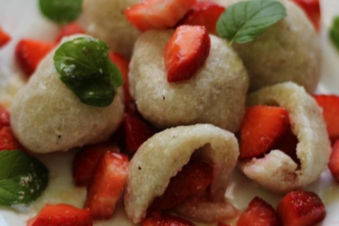 Tvarohovo-pohankové knedlíky