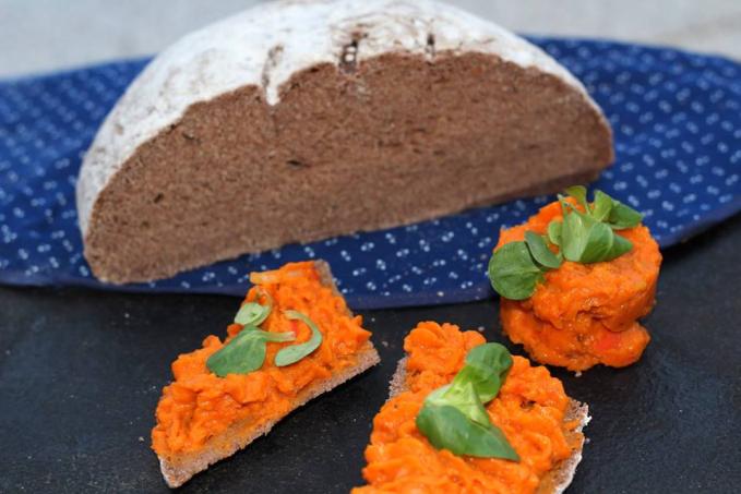 Dýňový tataráček - bez lepku, mléka i vajec