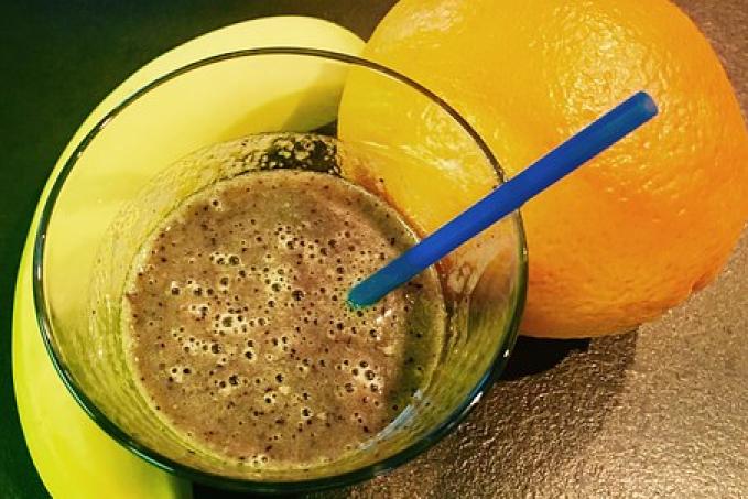 Pomerančovo-ananasové smoothie