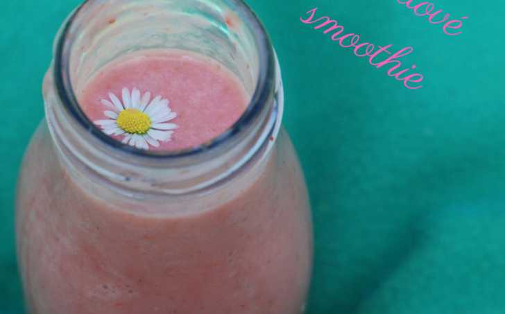 Jahodové smoothie