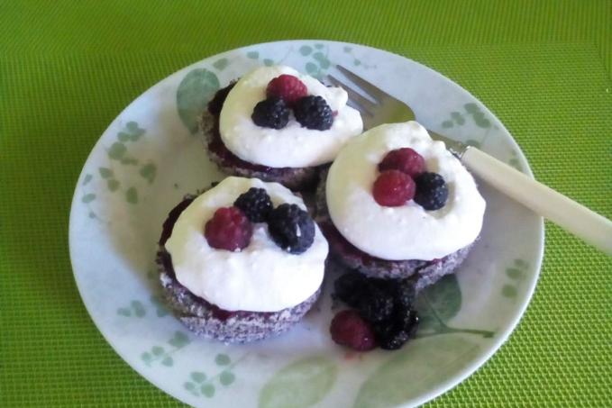 Mug cake makový - nízkosacharidový