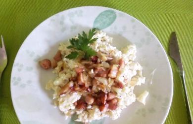 Květákové halušky - květušky (low carb)