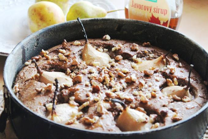 Veggie orechovec s hruškami