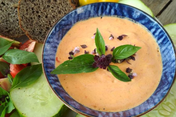 Pomazánka z pečených paprik