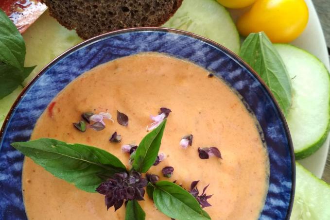 Pomazánka z pečených paprik