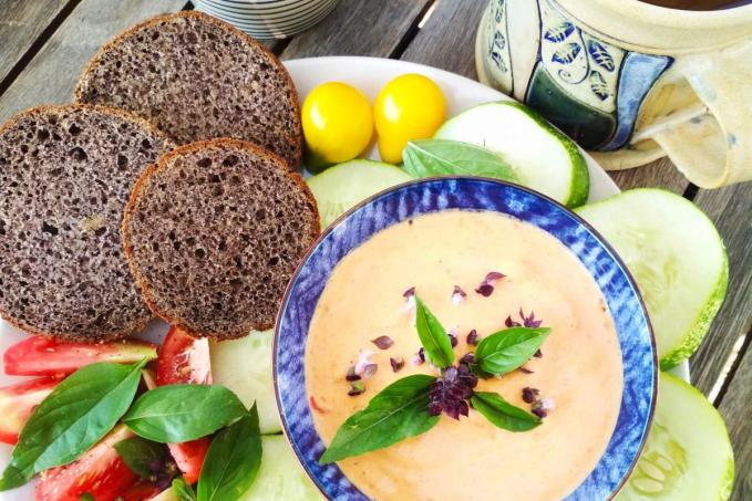 Pomazánka z pečených paprik