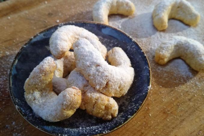 Low carb vanilkové rohlíčky