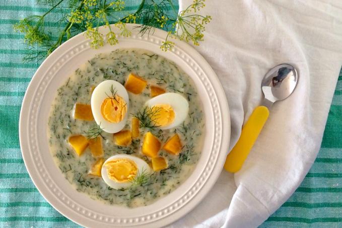 Koprová omáčka z petržele - nemléčná