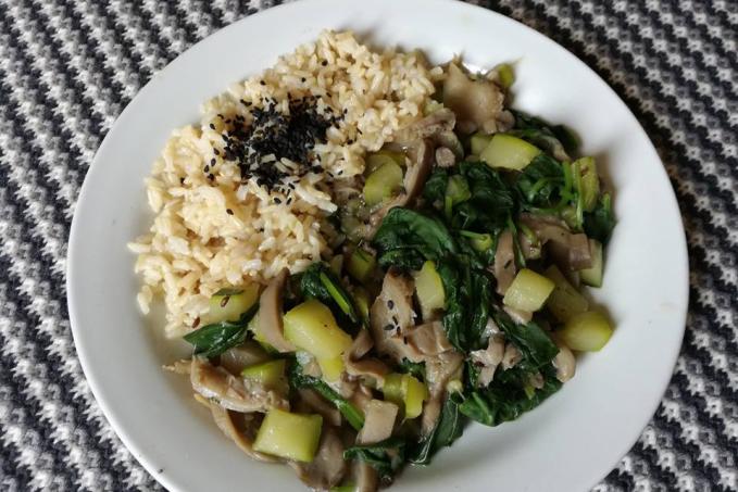 HLÍVA SE ŠPENÁTEM