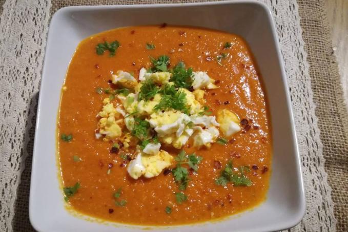 Rajčatová polévka - nízkosacharidová