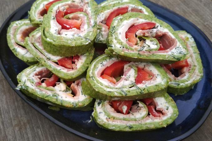 Jarní kopřivová roláda - plevel v kuchyni