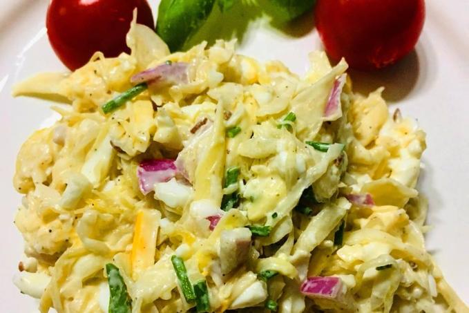 SALÁT Z KYSANÉHO ZELÍ - nízkosacharidový