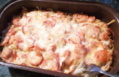 GRATINOVANÝ KVĚTÁK - nízkosacharidový