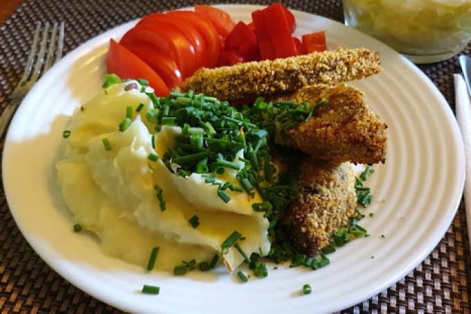 Řízky z vepřového jazyka