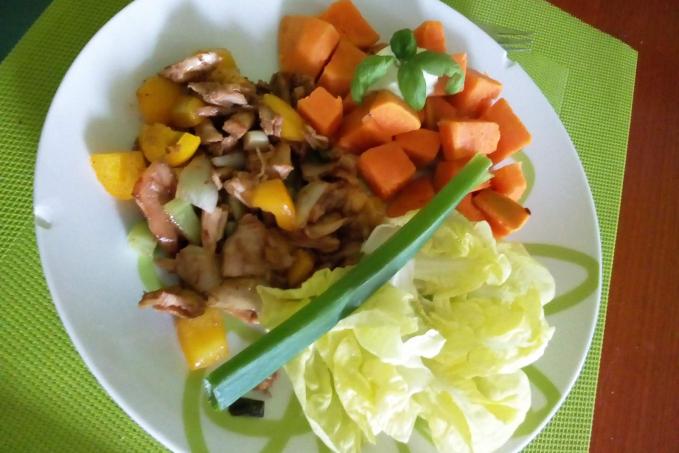 KUŘECÍ SMĚS+BATÁTY - LC