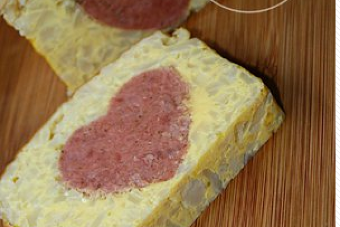 Zapečené srdce v květáku - LC