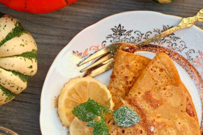 Dýňové palačinky (od 1 roku)