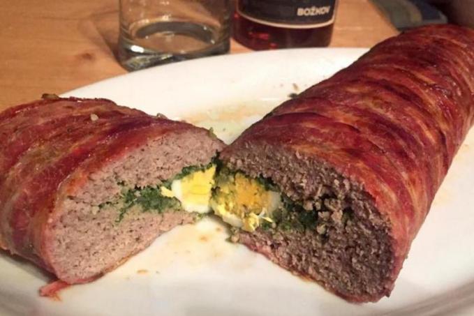 Rychlo sekaná plněná - nízkosacharidová