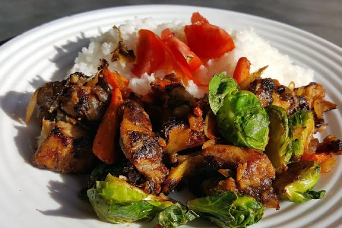 Kapří hranolky na medu s pečeným curry kořením