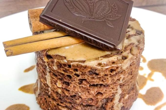 Perníkový mugcake  - lowcarb