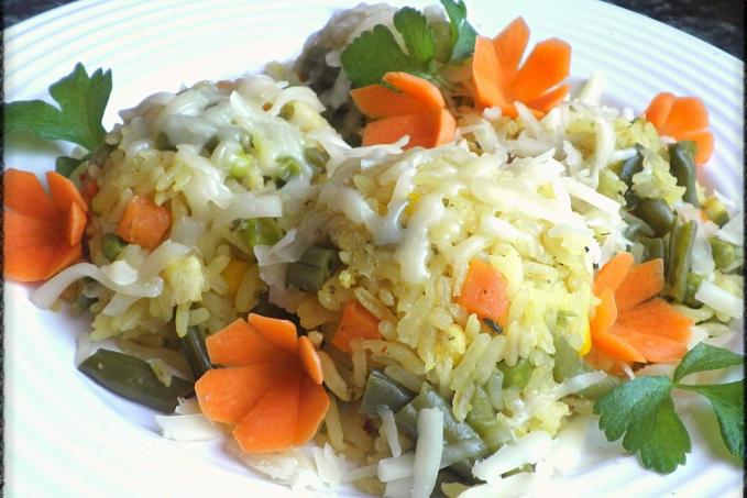 PEČENÉ ZELENINOVÉ RIZOTO