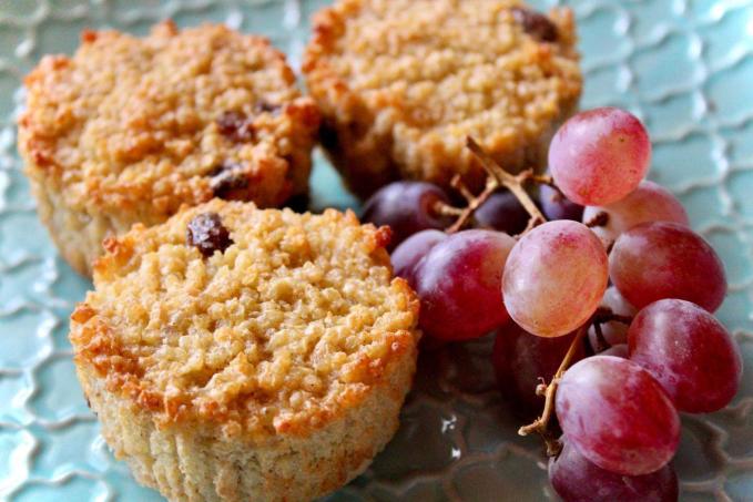 Nadýchané pšenové (jáhlové) muffiny