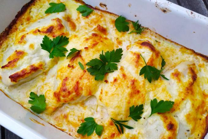 Kuřecí prsa zapečená v sýrové peřince