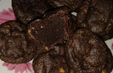Čokoládové muffiny-bez múky