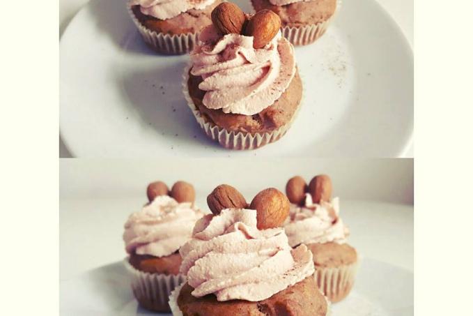 Mrkvové muffiny s tofu krémem