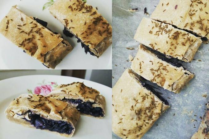 Zelný závin s tofu