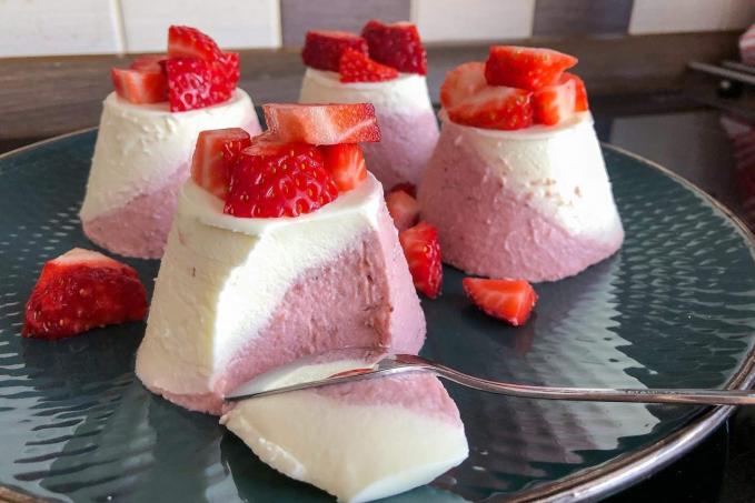 Dvoubarevná panna cotta - LC