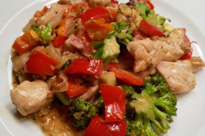 Kuřecí zeleninová směs