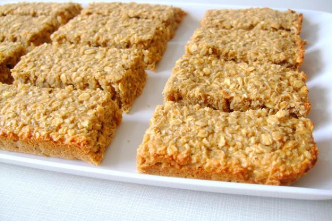 Pečené ovesné flapjacky