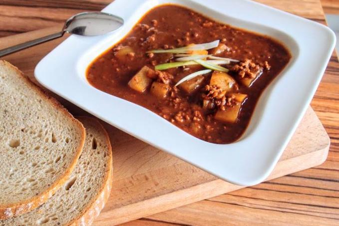 Vymazlená gulášovečka.