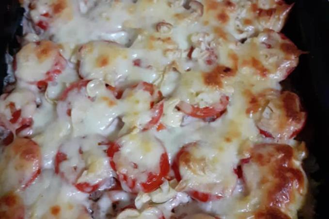 Zapečené mleté maso se zelím a smetanou - LC