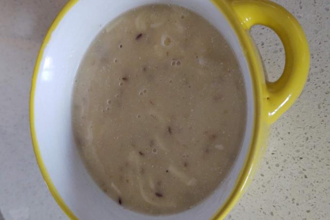 Celerovo-bramborový krém