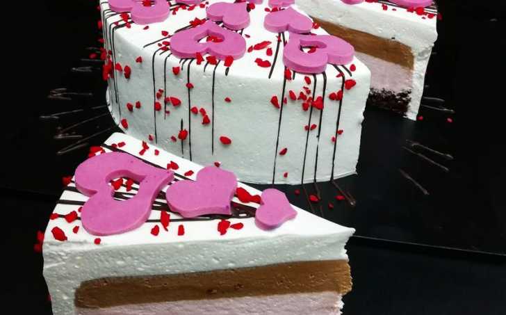 Valentýnský dort - LC