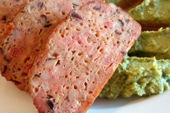 Krůtí sekaná a brokolicová kaše - LC