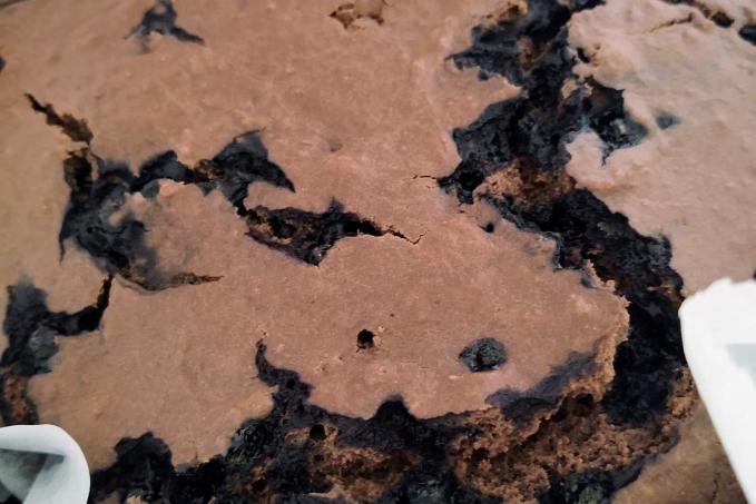 Čokoládový s borůvkami