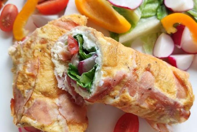 Omeletový wrap - LC