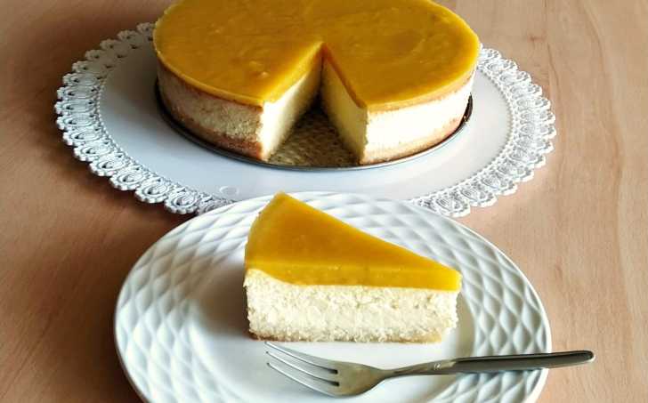 Mangový cheesecake - LC